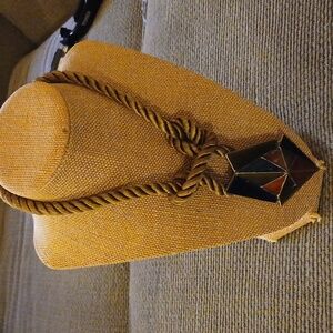 Rope decorative necklace